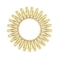thumbnail image 2 of Invisibobble Original Strong and Comfortable Fit Waterproof Hair Elastics Tie, Gold, 2 of 3