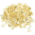 thumbnail image 1 of FRCOLOR 200pcs 14mm Star Brads Scrapbooking Embellishment Fastener Brads Metal Crafts (Golden), 1 of 4