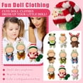 thumbnail image 3 of Clothes Set , Hat & Overalls Set For 6.69In Accessories Suit, Clothes For La Doll, Cute Outfit For Dress Up Unique Style I, 3 of 3