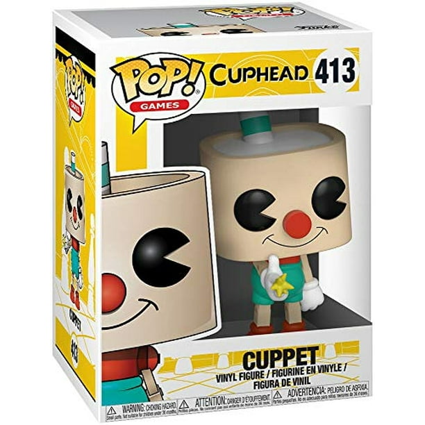 Funko Pop Games Cuphead Figura Coleccionable Puphead Multicolor Funko