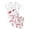 1-White1248, variant on Tiijoy Girls Summer Outfits Cartoon Horse Print Short Sleeve T-Shirt Shorts Set, Sizes 2-12