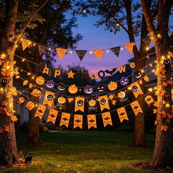 Halloween Decoration Indoor Outdoor Clearance Under $5.00! Thanksgiving Fall Decorations for Home, Halloween Party Decoration Pumpkin And Ghost