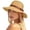 Khaki, variant on CBASIHI Womens Wide Brim Packable Sun Hats- Leather Belt UV Protection Straw Floppy Summer Travel Beach Straw Hats Khaki Size Free Size