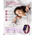 thumbnail image 3 of Reloj Inteligente Deportivo Sanorum Rastreador de Salud con Monitor de Ritmo Cardíaco 24H, 3 of 8