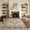 Orange, variant on Dwelke Vintage Area Rug Floral Rugs Soft Bedroom Carpet for Living Room Home Decor,6'x9',Orange