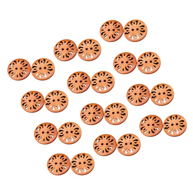 Billuyoard 50 piezas botón de Hallow elegante DIY reemplazo viento abrigo chaqueta camisa tejer sujetador Snap Light café Type3 NO3