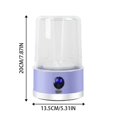 thumbnail image 3 of WMQPNNS New Trending Portable Mini Washing Machine with Display Screen Wireless Charging Usb Rechargeable Compact Washer Cup for Delicates Travel Laundry Todays Deals Clearance Sale, 3 of 4