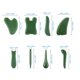 thumbnail image 5 of Jade Guasha Herramienta de masaje Gua Sha Herramienta facial Tablero Guasha para el tratam Abanopi Raspador Guasha, 5 of 6