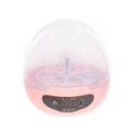 thumbnail image 2 of Mini incubadora de huevos para niños, transparente, con incubadora brillante para codornices. 3 Huevo Auto Rosa, 2 of 9