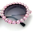 thumbnail image 3 of Vintage Round Pearl Sunglasses Women Luxury Alloy Oversized Frame Party Glasses Retro Shades, 3 of 4