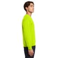 thumbnail image 5 of Gildan High Visibility Safety Sweatshirt - Heavy Blend Fleece Workwear | Hi Vis Safety Green, Long Sleeve Sweater, Size 2XL, 5 of 5