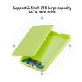 thumbnail image 3 of Ccdes SSD Enclosure USB 3.0, SSD Case External,2.5inch SATA SSD External Enclosure USB 2.0 Hard Drive Case, 3 of 8