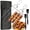2*Set, variant on 3 Way Grill Skewers - 14.7in 3-Way Stainless Steel BBQ Skewers, Metal Skewers for Kabobs, Reusable 3 Way Skewers with Easy to Use Push Bar Slider, For Outdoor, Sausages, Veggies, Shrimp (3*Set)