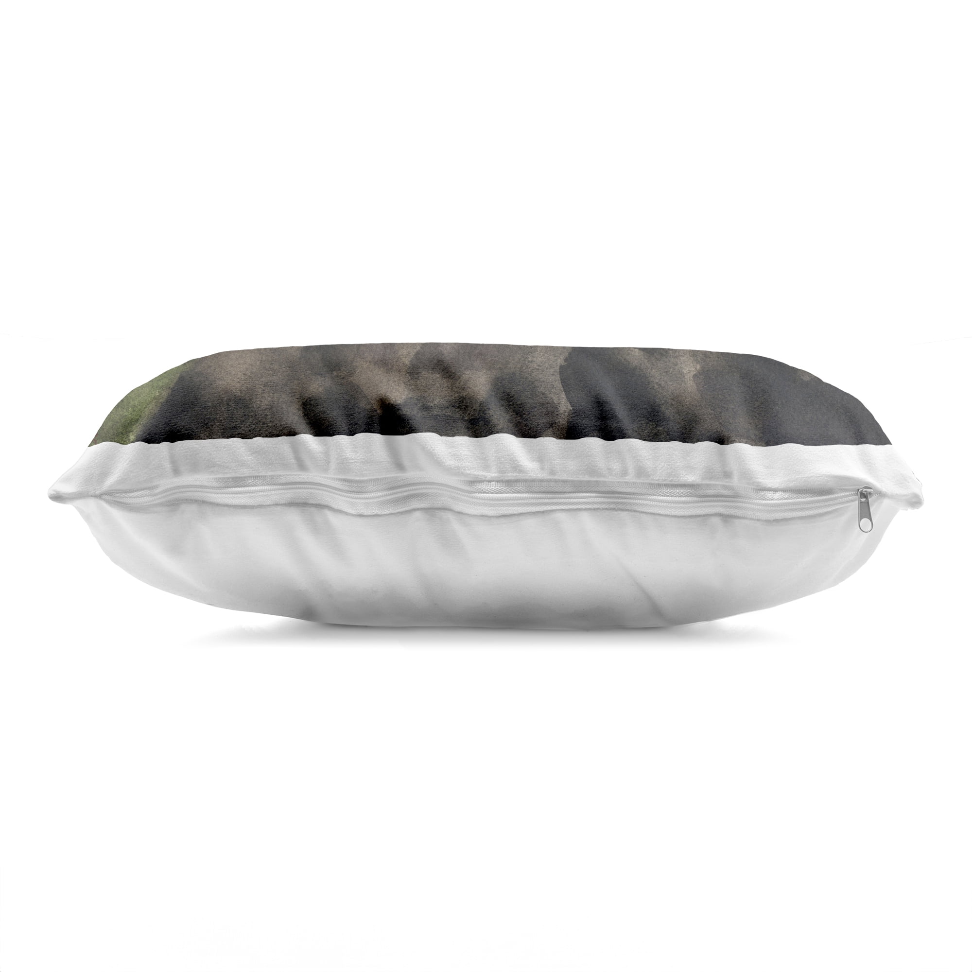 Stupell Industries Black Greyhound Portrait Decorative Printed Throw Pillow, design by George Dyachenko