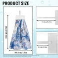 thumbnail image 7 of ZIATUBLE Marble Stripes Bathroom Hand Towels Butterfly Hand Towels with Hanging Loops Dish Towels for Kitchen Pack of 3 Decorative Dish Towel Hand Towels Quick Dry Tea Towels Home Decor, 7 of 7