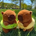 thumbnail image 1 of Nuevo juguete de peluche de Capibara de 23cm, simulación de Capibara, juguete esponjoso de Anime, muñecos de peluche suaves y bonitos, regalos de Navidad de peluche para niños, 1 of 1