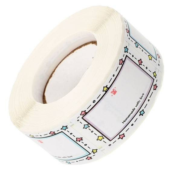 ELAYARD 250Pcs Removable Labels Waterproof Self-Adhesive Multi for Food Containers