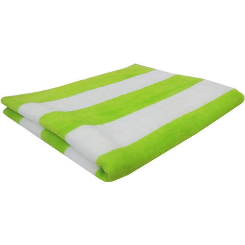 Mainstays 27" x 60" Cabana Stripe Beach Towel, 1 Each