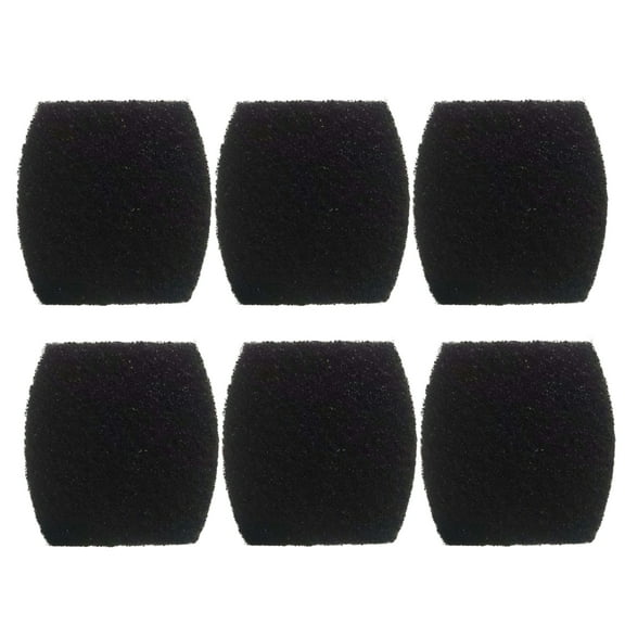 Delapan 6 Pack Charcoal Cat Litter Box Filter Compatible with Petmate Booda Clean Step Cat Litter Box Carbon Odor Filters