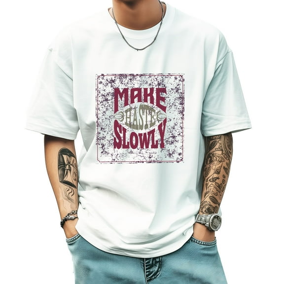 Graphic Tees for Men Summer New Print Casual Tee Fashion Trend Sports Shirt Select