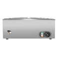 thumbnail image 6 of ALDKitchen Bain Marie Steam Warmer | Electric Buffet Food Warmer | Stainless Steel | 6 tanks | 110V, 6 of 15