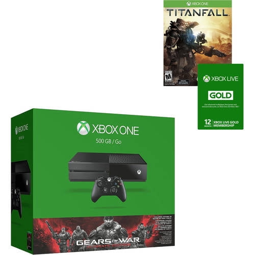 Xbox One Console Value Bundle, 12Month Live Card and Choice of Game