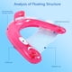 thumbnail image 1 of Silla Flotante De Piscina Silla inflable con asiento flotante para piscina, cómodos accesorios de natación (rosa), 1 of 8