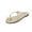 Gold, variant on Anuirheih Slip on Sandals Women,Women's Leisure Vacation Comfortable Breathable Sleeve Flat Bottom Sandals(Gold)