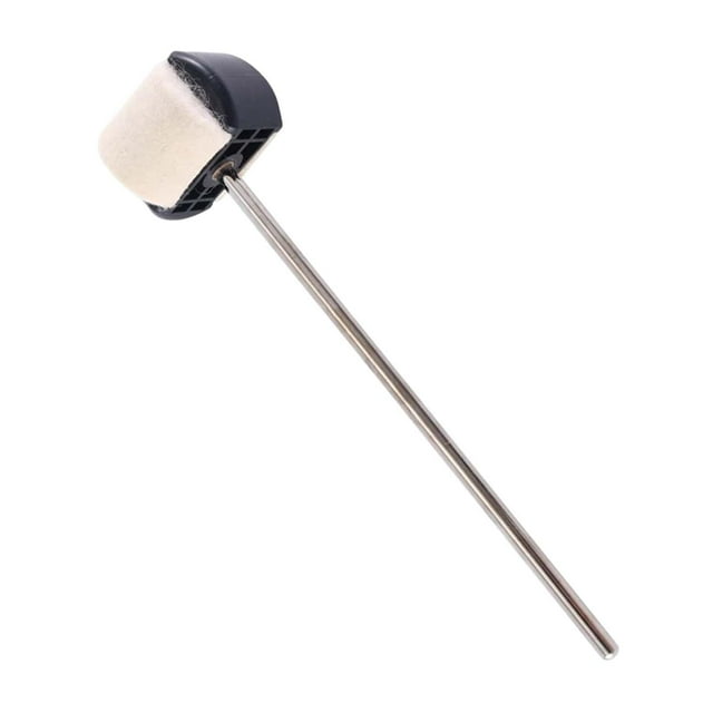 Batidor de tambor de bajo Baoblaze batidor de pedal eje de metal estilo c