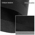 thumbnail image 2 of Set Of 10 Washable Non-slip Pvc Braided Placemats For Dining Room Placemat Black 45cm * 30cm, 2 of 5