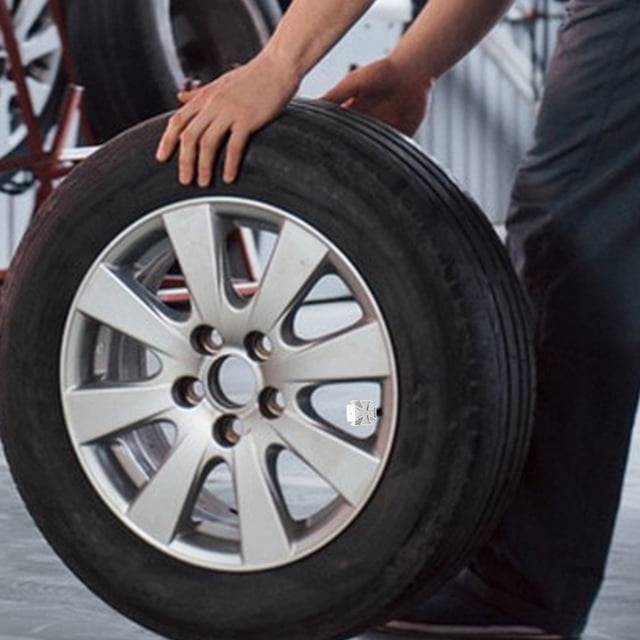 Nestingho 4Ud Cubiertas Para Válvulas De Neumáticos Fáciles De Instalar Color Plateado Para Autos Y Vehículos Deportivos