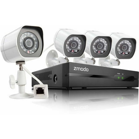 Zmodo ZM-SS814-2TB 4 Channel 1080P Full HD sPoE NVR ...
