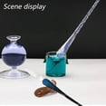 thumbnail image 3 of 6 piezas de soporte para bolígrafos, palillos, cucharas y pinceles con forma de ballena, soporte colorido para decoración de vidrio, 3 of 5