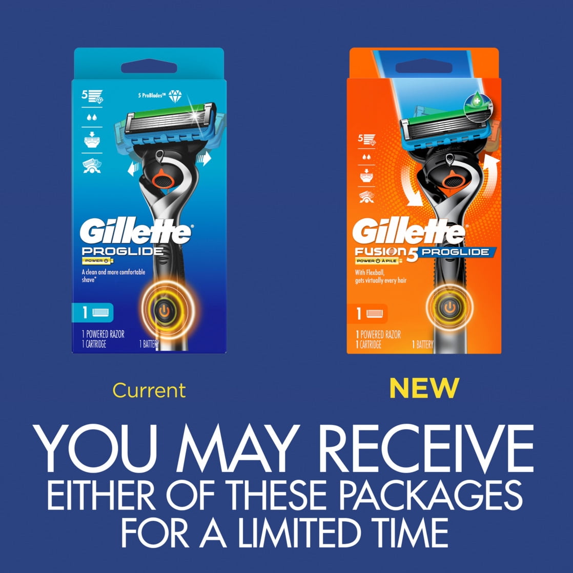 Gillette Pro Glide Power Mens Razor Handle + 1 Blade ประเทศไทย | Ubuy