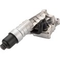 thumbnail image 1 of Aluminum Engine Oil Cooler Filter Housing Compatile with for Mercedes-Benz M271 W204, 1 of 4