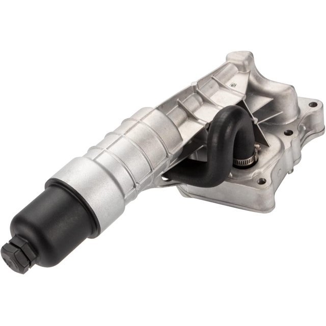 Aluminum Engine Oil Cooler Filter Housing Compatile with for Mercedes-Benz M271 W204