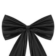 thumbnail image 6 of TISHITA Large Bow Decor Backdrop Large Giant Ribbon Tie for Party Christmas Birthday Black, 6 of 8