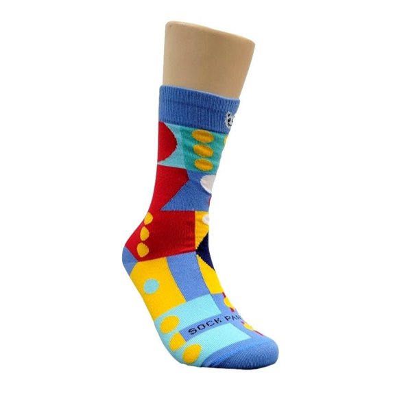 Fun Abstract Geometric Pattern Socks from the Sock Panda (Adult Small - Shoe Sizes 2-5)