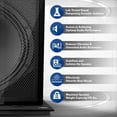 thumbnail image 3 of Altavoz elevador Foam Pyle Sound Amorpening PSI12 (57 x 45 x 4.5), 3 of 6