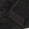 thumbnail image 2 of Kaufman - 4 Pack 30" X 60" Solid Color Velour Beach Towel, Bath Towel 100% Cotton,(Black), 2 of 4