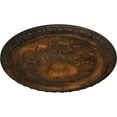 thumbnail image 3 of Ekena Millwork 18"OD x 1 3/8"P Richmond Ceiling Medallion (Fits Canopies up to 2 5/8"), Hand-Painted Rust, 3 of 5