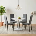 thumbnail image 2 of Juego de 4 Sillas de Comedor HOMEMAKE FURNITURE Gris Minimalista Moderno, 2 of 6