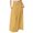 Yellow, variant on Women's Straight Midi Skirt - Solid Color, High-Quality Fabric - Versatile for Daily Outings, Spring/Summer/Fall