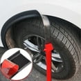 thumbnail image 1 of Car Wheel Arches Universal Fender Flares Wing Expander Mudguard Lip Kit Happy H, 1 of 5
