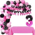 thumbnail image 4 of Fiesta de cumpleaños de 3 personas con diseño de dibujos animados con forma de ratón con forma de gl, 4 of 7