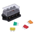 thumbnail image 4 of Fuse Holder, Simple Installation Shockproof Small Size Blade Fuse Block  for Boat Truck SUV for Car, 4 of 8