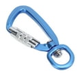 thumbnail image 4 of Carabiner Clip Auto Locking 360 Rotational Hook Accessory For Dog Leash Hammocks Backpacks, 4 of 8