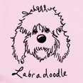 thumbnail image 2 of CafePress - Kiniart Labradoodle Ar Long Sleeve Infant Bodysuit - Long Sleeve Cotton Baby Bodysuit, 2 of 4