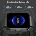thumbnail image 6 of 2026 NEW Smart Watch, 1.96''HD Screen SmartWatch for Men Women's, Answer/Make/Message, 100 Sports Modes, IP68 Waterproof Fitness Tracker Compatible with Android and iPhone, Holiday Gifts, Black, 6 of 6
