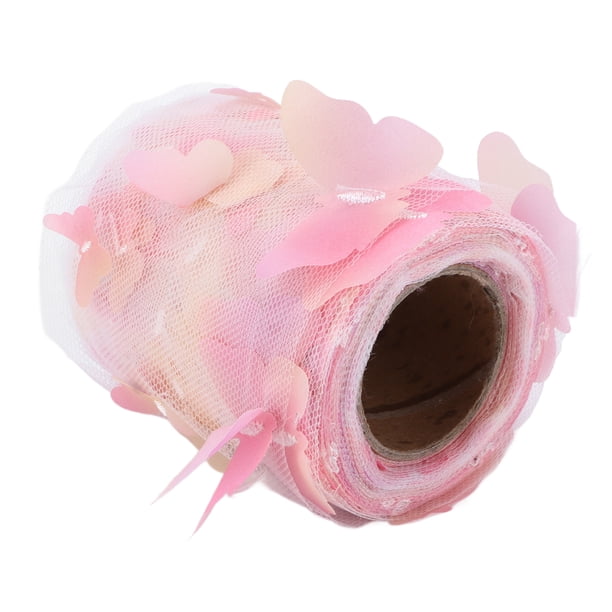 Cinta De Tul, Manualidades De Bricolaje, Material De Tela De Tul Tridimensional Colorido, Decoración De Cinta Para Aniversario, Bodas, Navidad